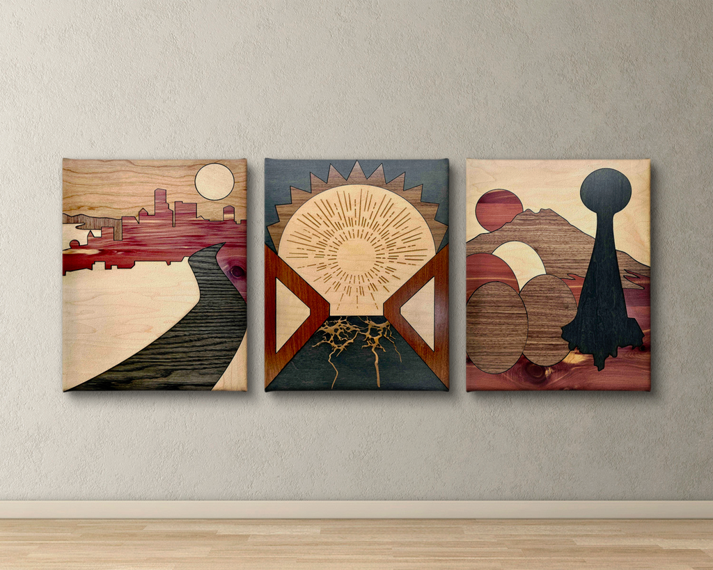 Seattle City Triptych