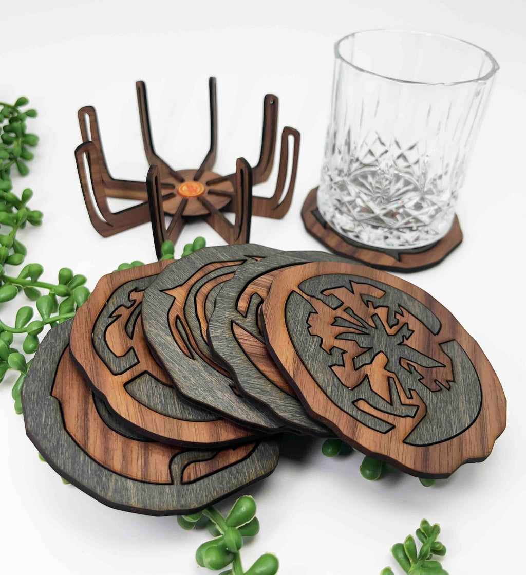 Sculptural Trivet Set