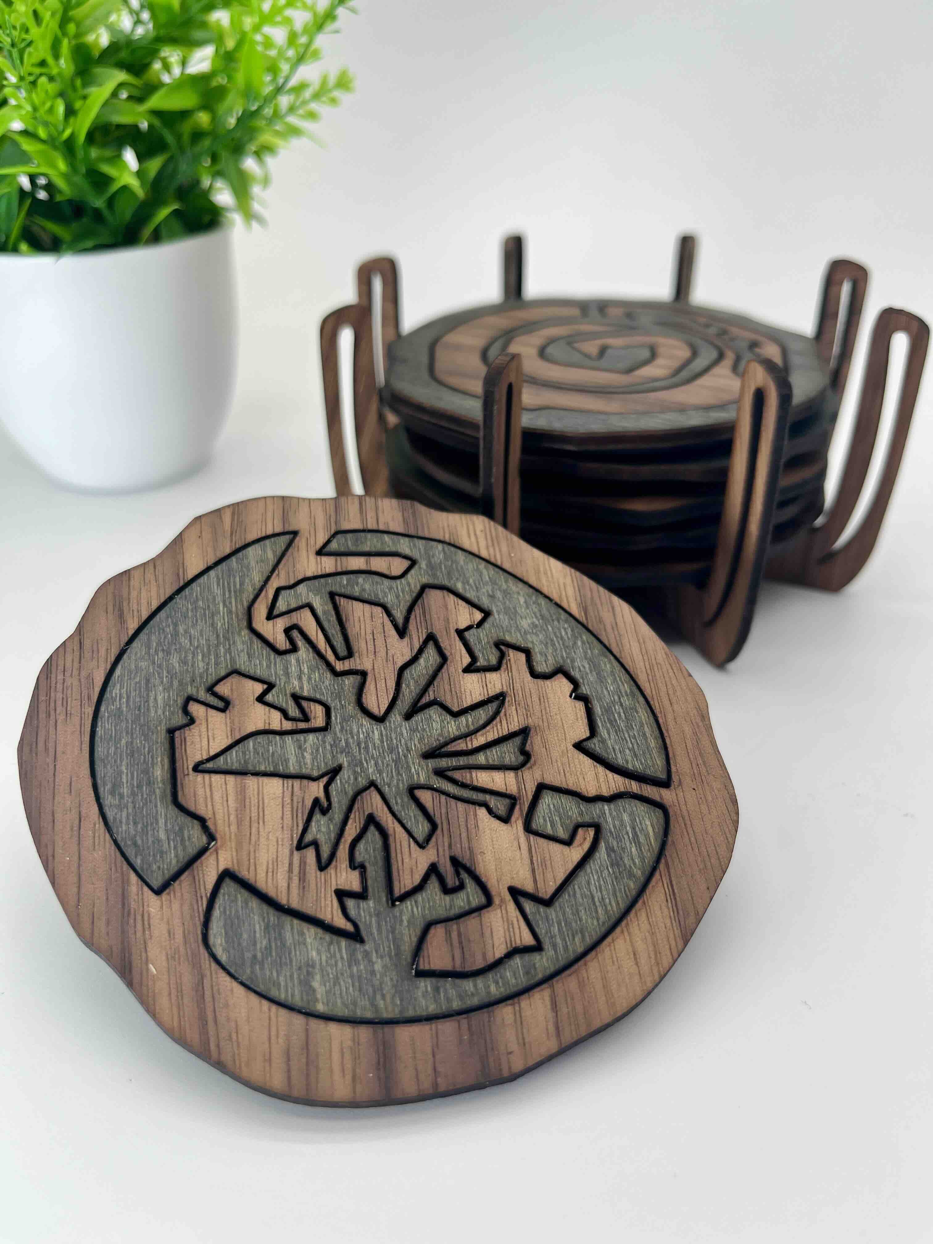 Sculptural Trivet Set