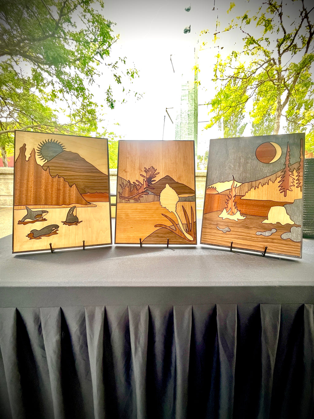 PNW Landscape Triptych