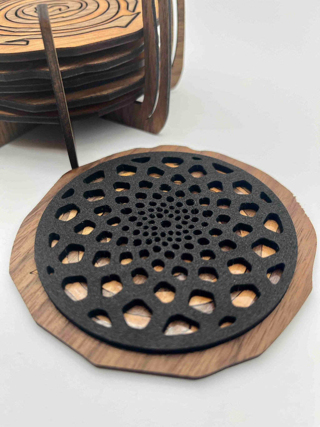 Sculptural Trivet Set