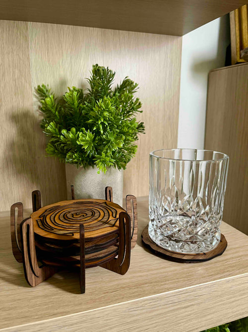 Sculptural Trivet Set