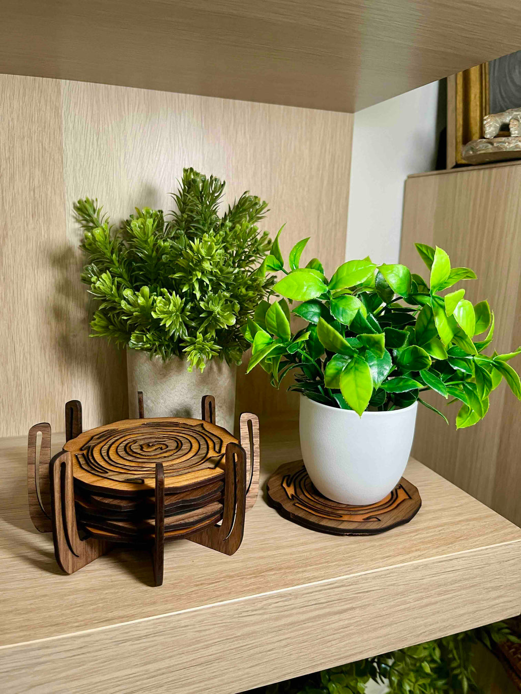 Sculptural Trivet Set