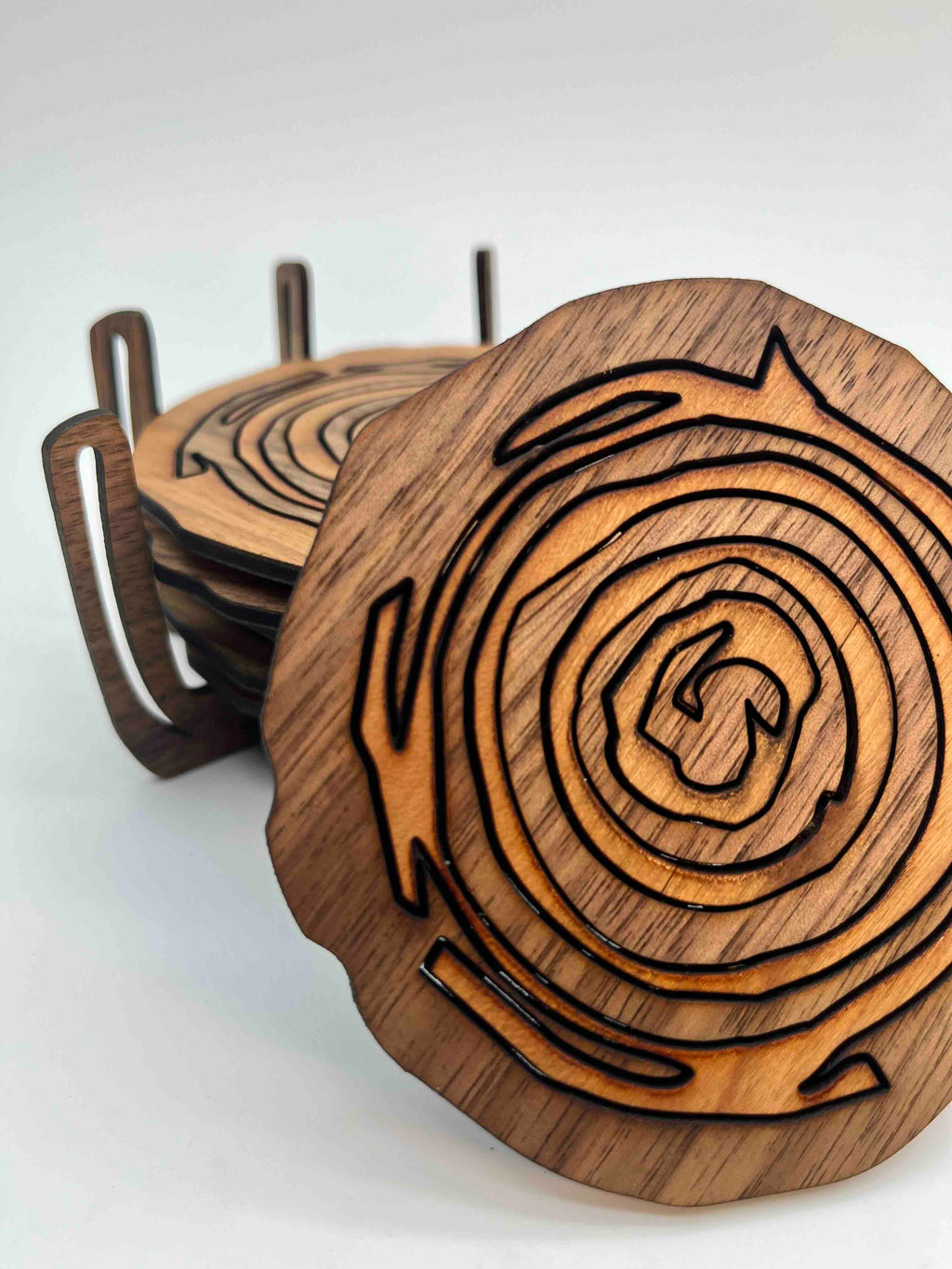 Sculptural Trivet Set
