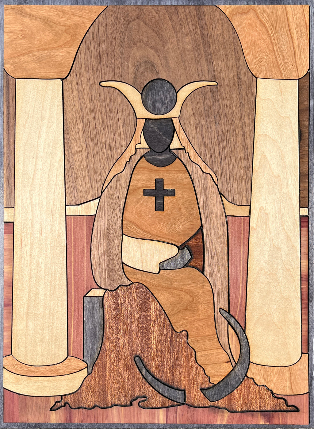 High Priestess Tarot Triptych