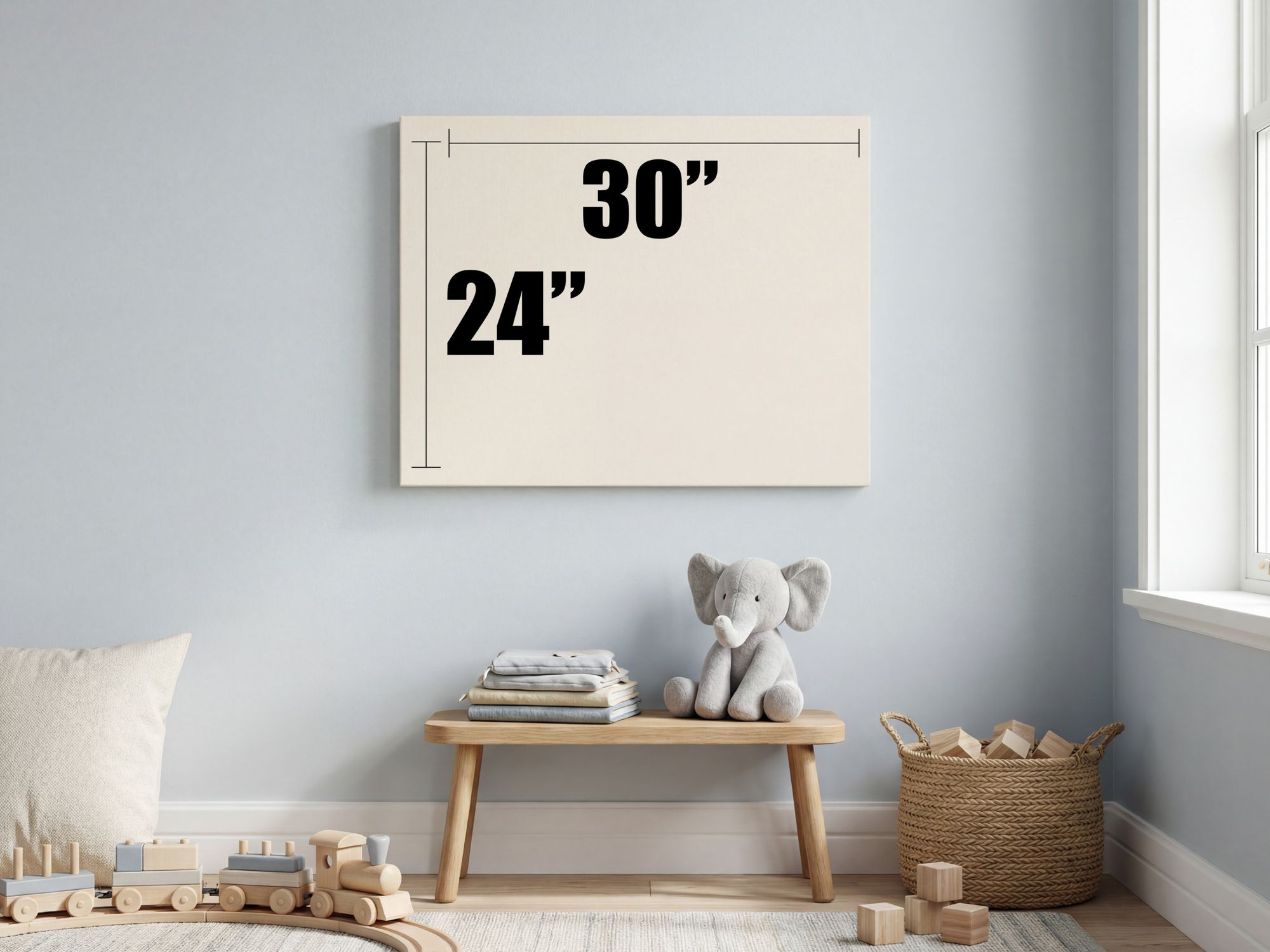 Custom Commission - Single Canvas (up to 30")