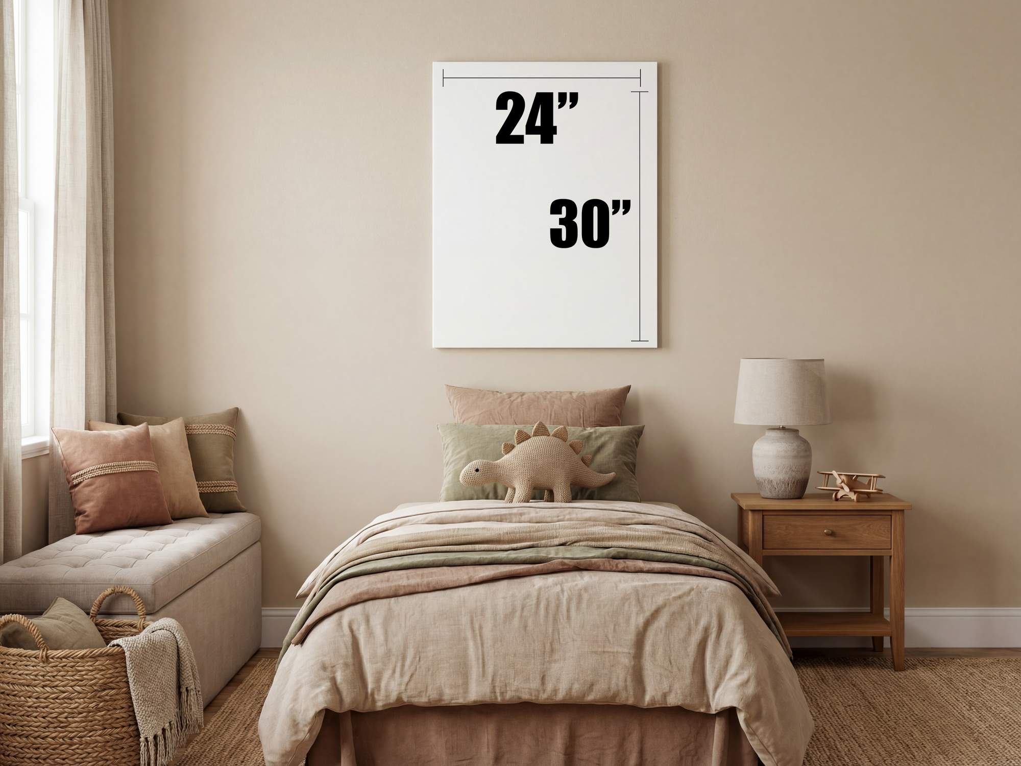Custom Commission - Single Canvas (up to 30")