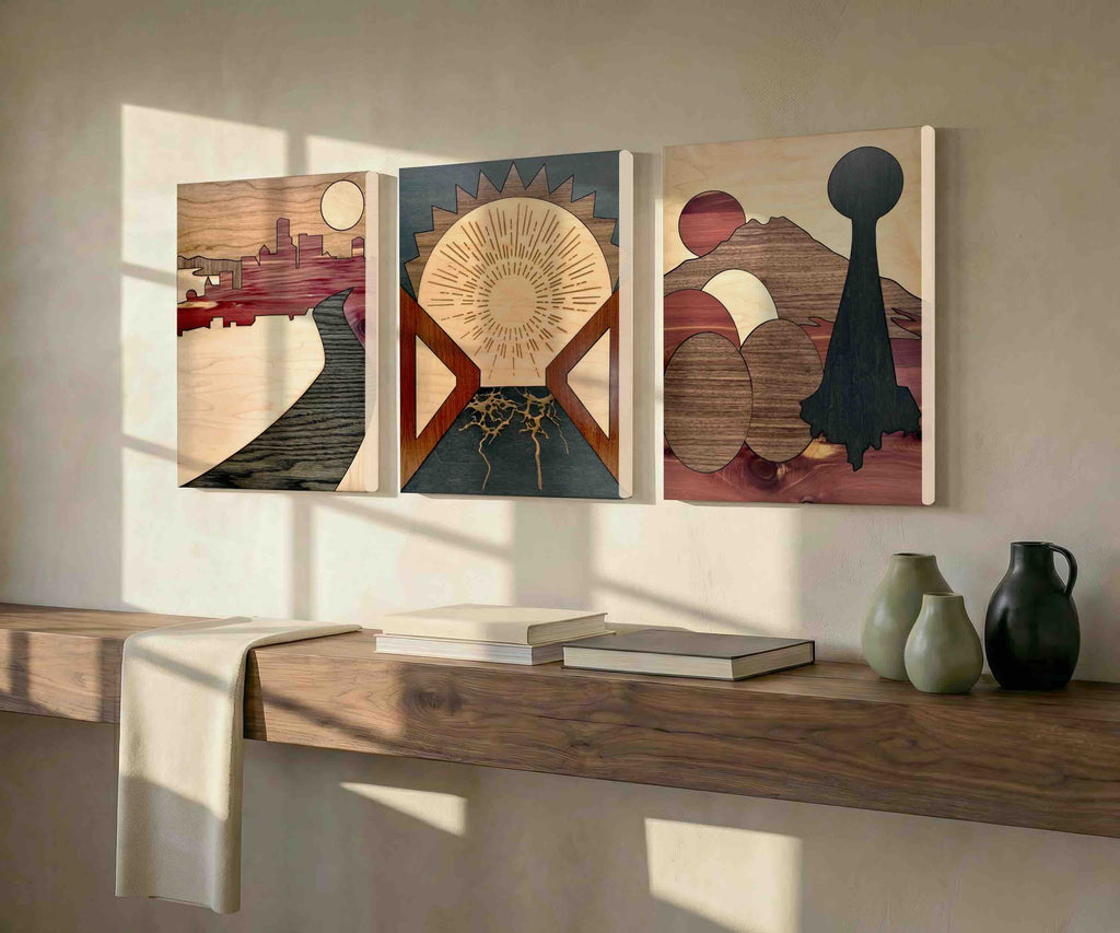 Seattle City Triptych
