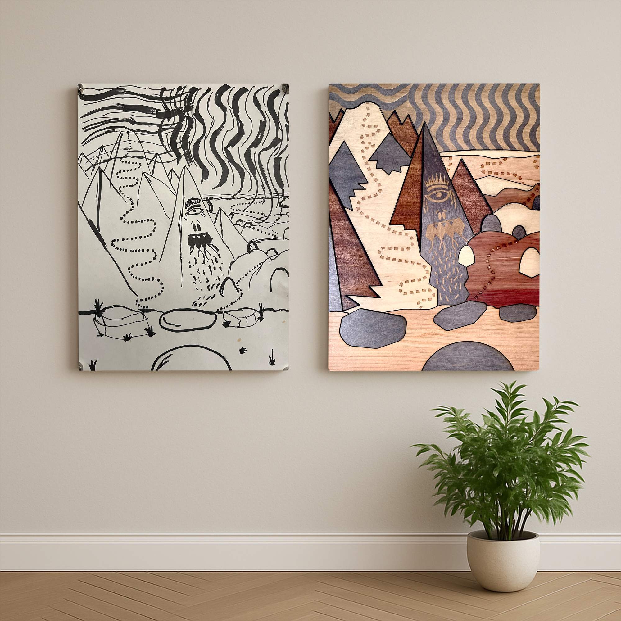 Custom Commission - Single Canvas (up to 30")