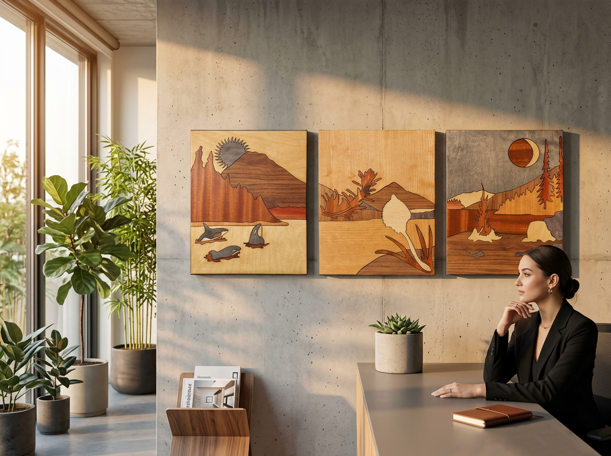 PNW Landscape Triptych